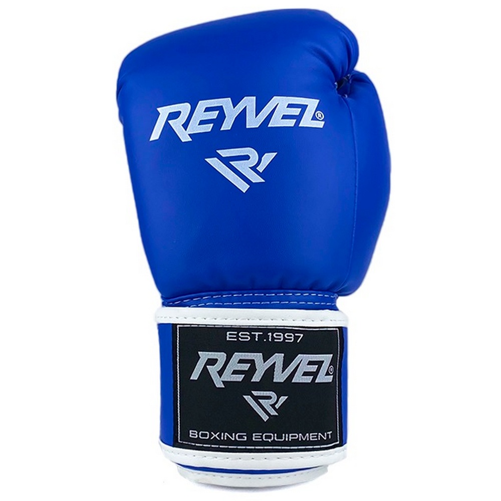  Боксерские перчатки Reyvel 80 синие 