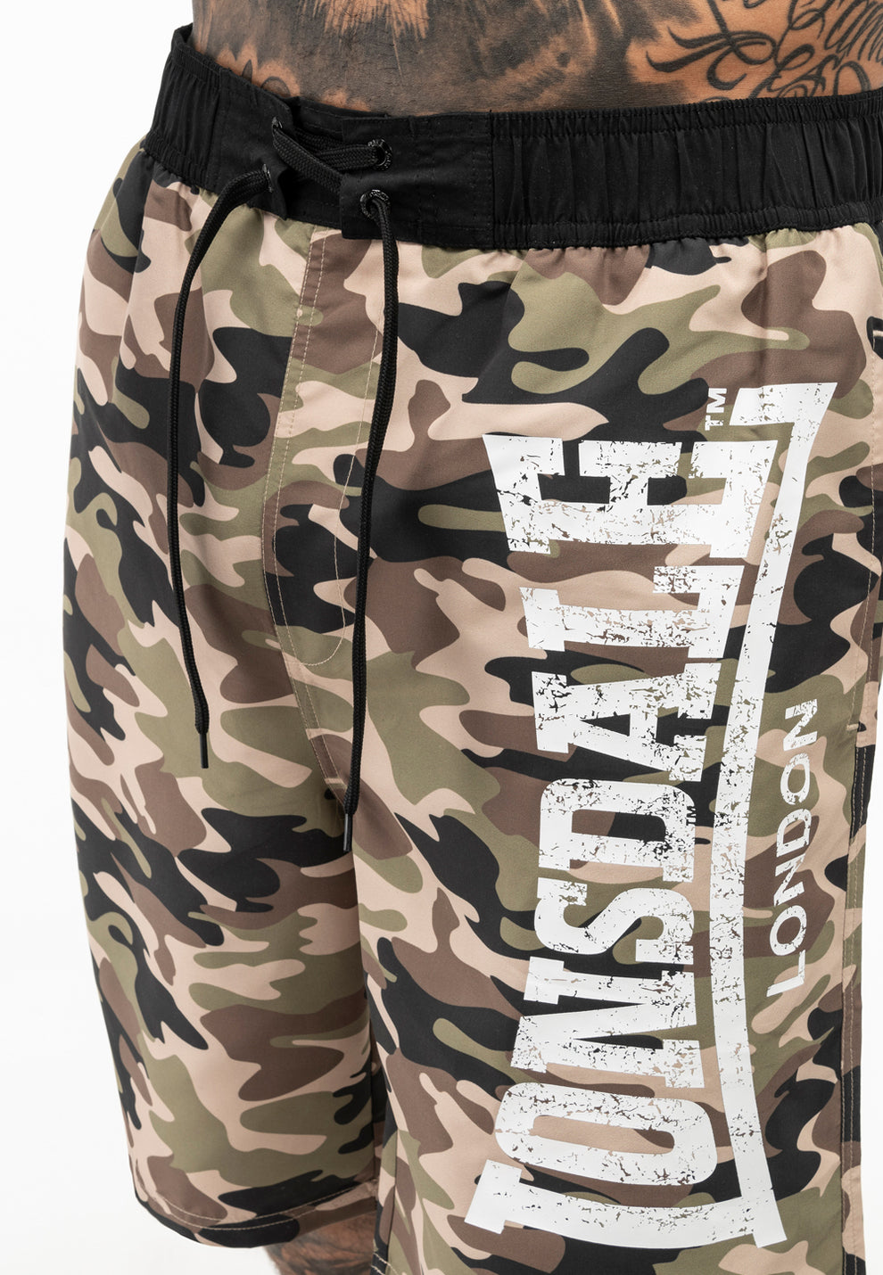  Шорты LONSDALE BALLYMENA Camo Woodland 