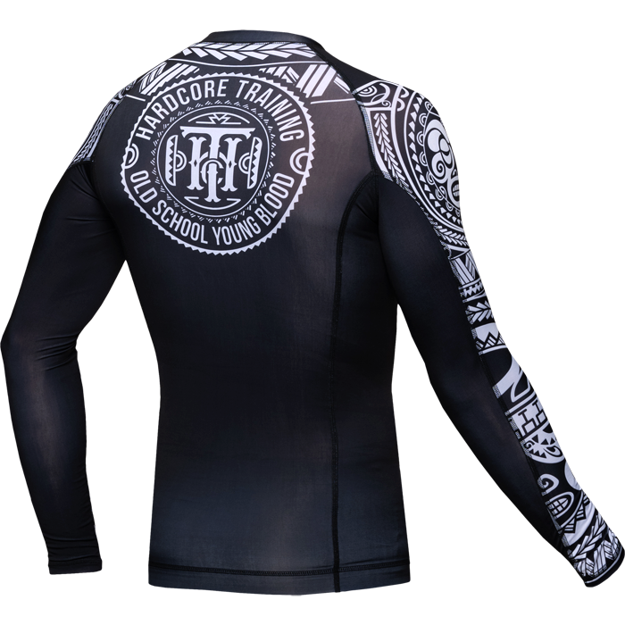  Рашгард Hardcore Training Ta Moko Black 