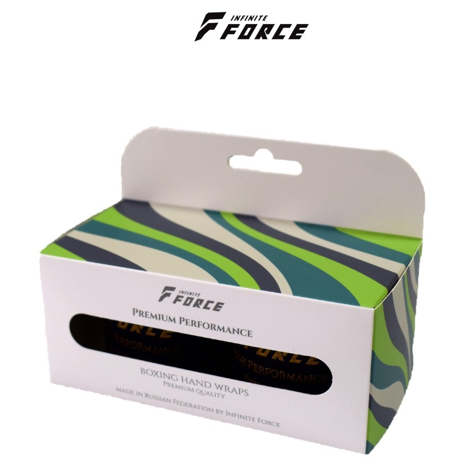  Бинты боксерские Infinite Force Premium Performance чр/кр 