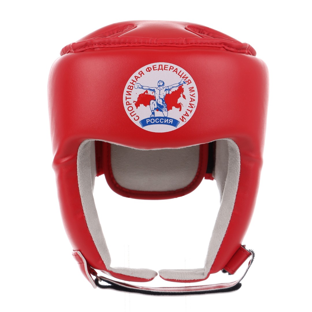  Шлем боксерский Reyvel СФТБМР красный 