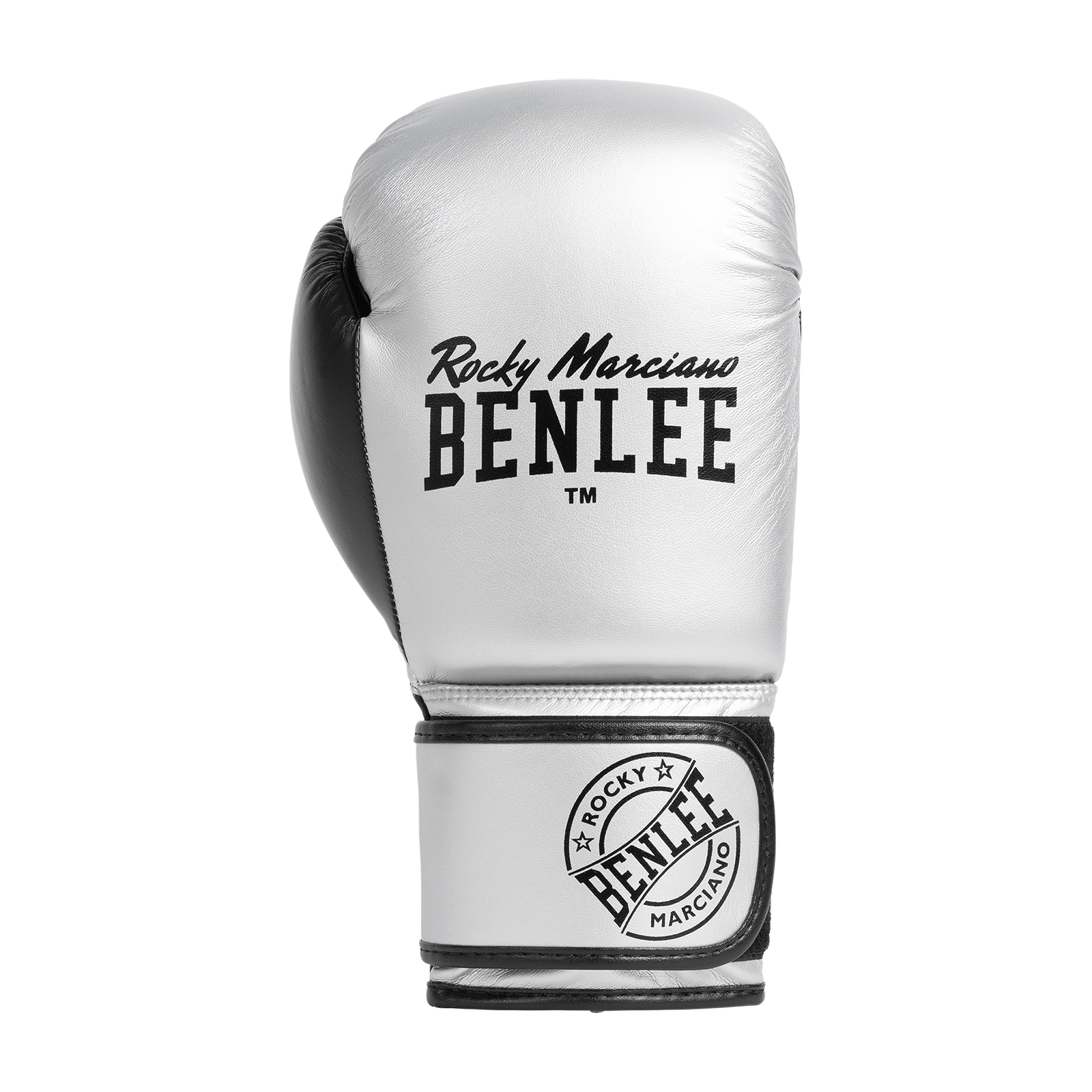  Боксерские перчатки Benlee Carlos серебро 