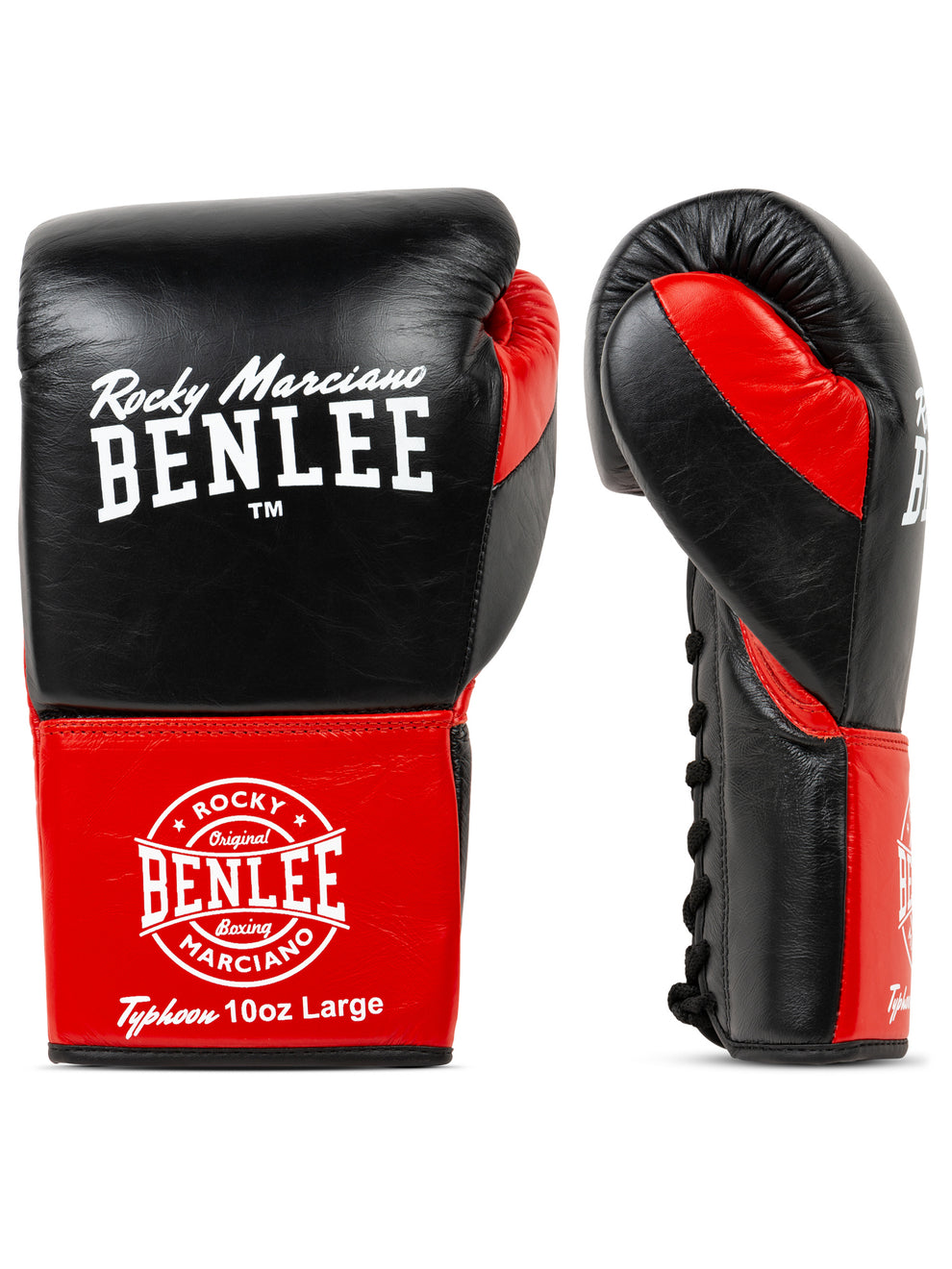  Боевые перчатки BENLEE TYPHOON Black/Red 
