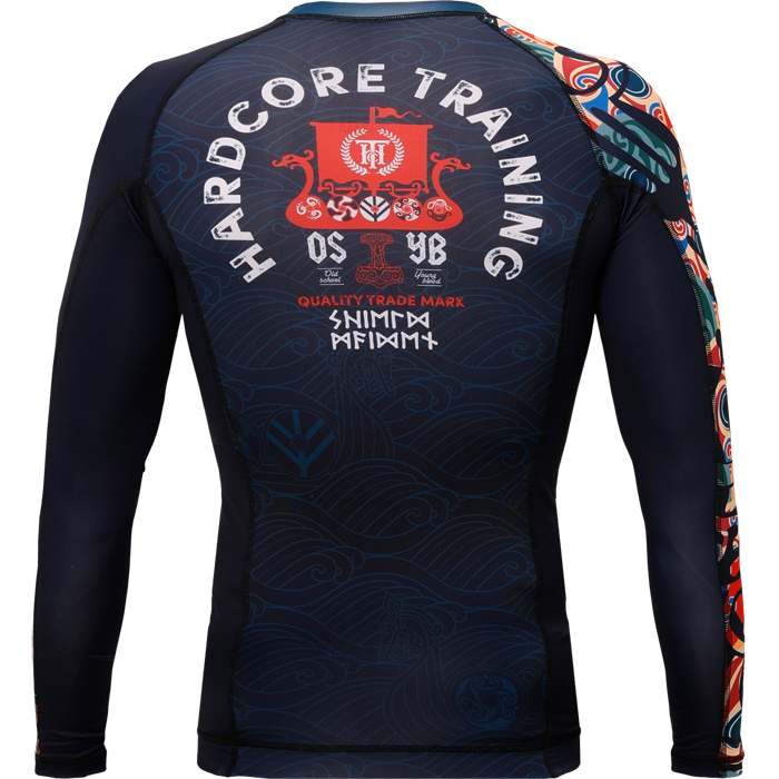  Рашгард Hardcore Training Nordic Pattern Multicolor LS 