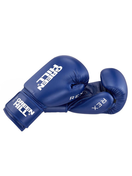  Боксерские перчатки GREEN HILL REX синие 
