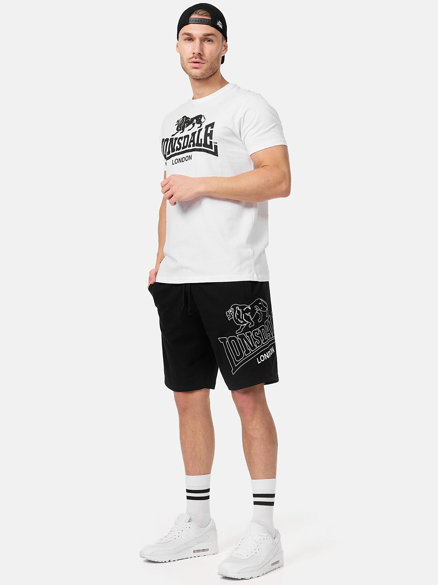  Шорты LONSDALE CHILLEY черные 