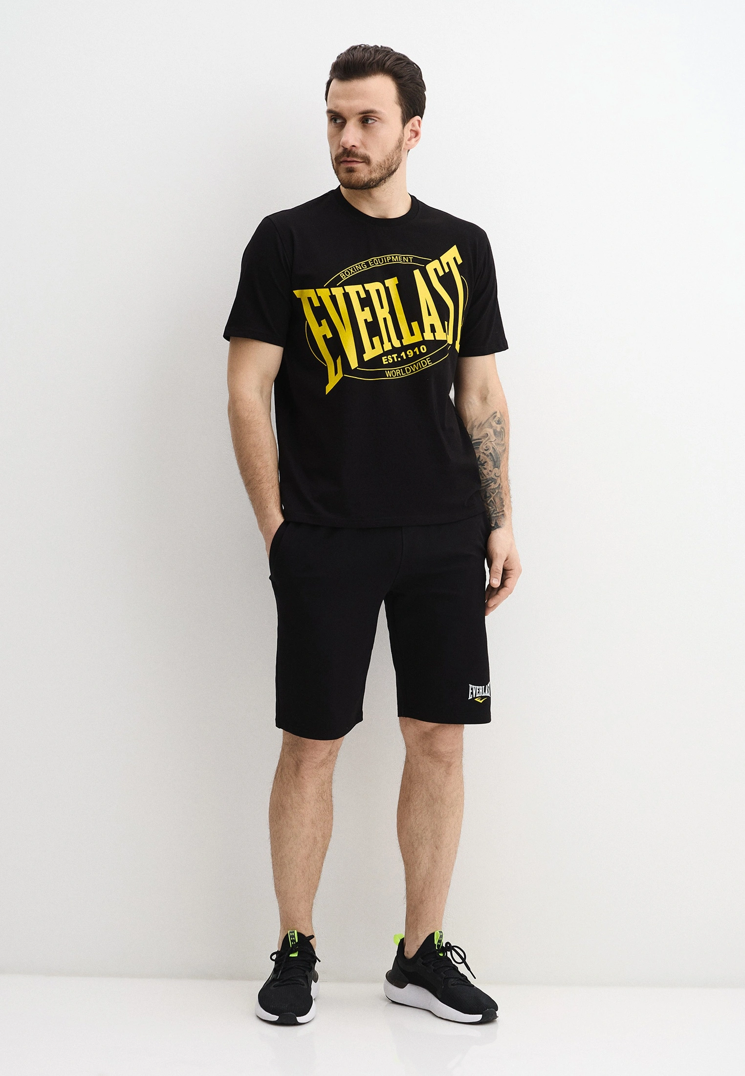  Шорты Everlast Old Classic черные 