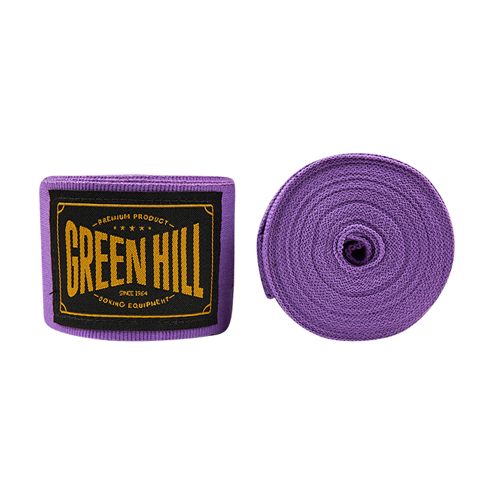  Боксерские бинты GREEN HILL Flexfit фиолетовые 