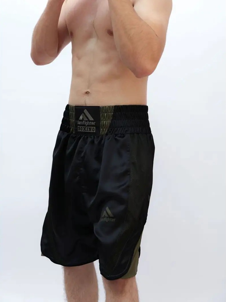  Боксерские шорты IAMFIGHTER BOXING black 