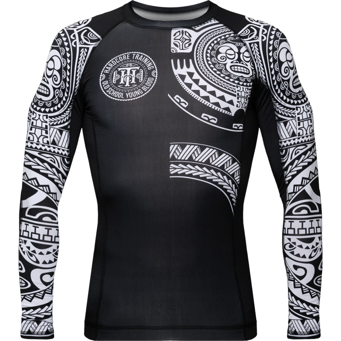  Рашгард Hardcore Training Ta Moko Black 