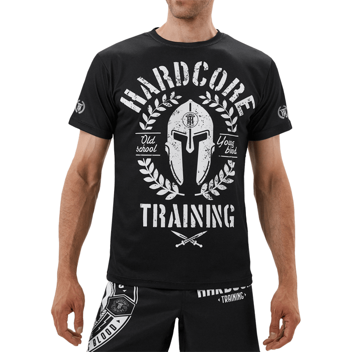  Тренировочная футболка Hardcore Training Helmet Black 