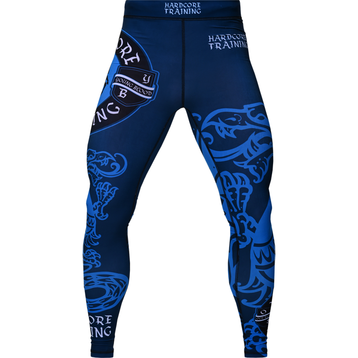  Компрессионные штаны Hardcore Training Heraldry Blue 