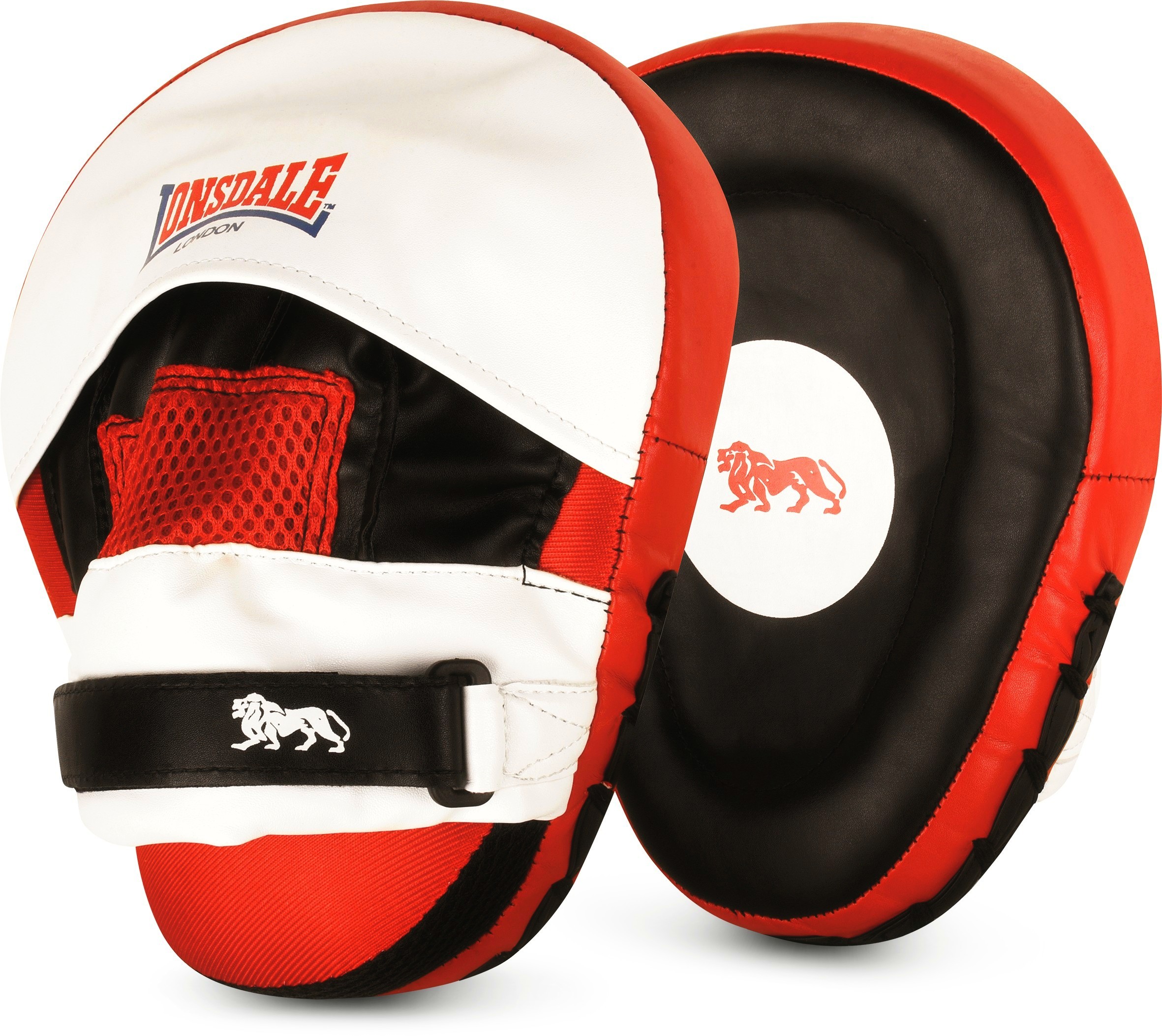  Лапы Lonsdale Rivingdall черн/бел/красн. 