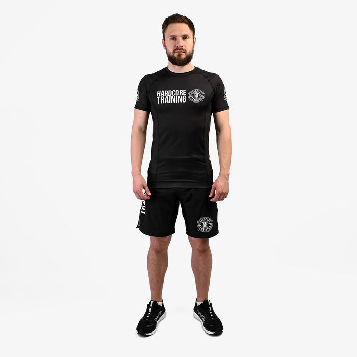  Рашгард Hardcore Training Recruit Black SS 