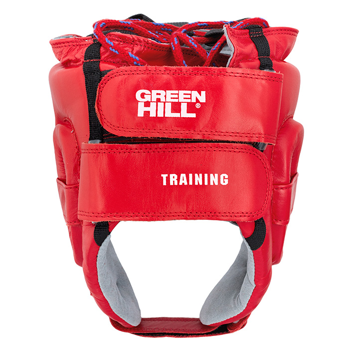  Боксерский шлем GREEN HILL TRAINING красный 