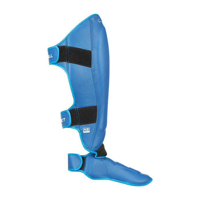  Защита голень-стопа Green Hill Contact 3D inject foam MF Синий 