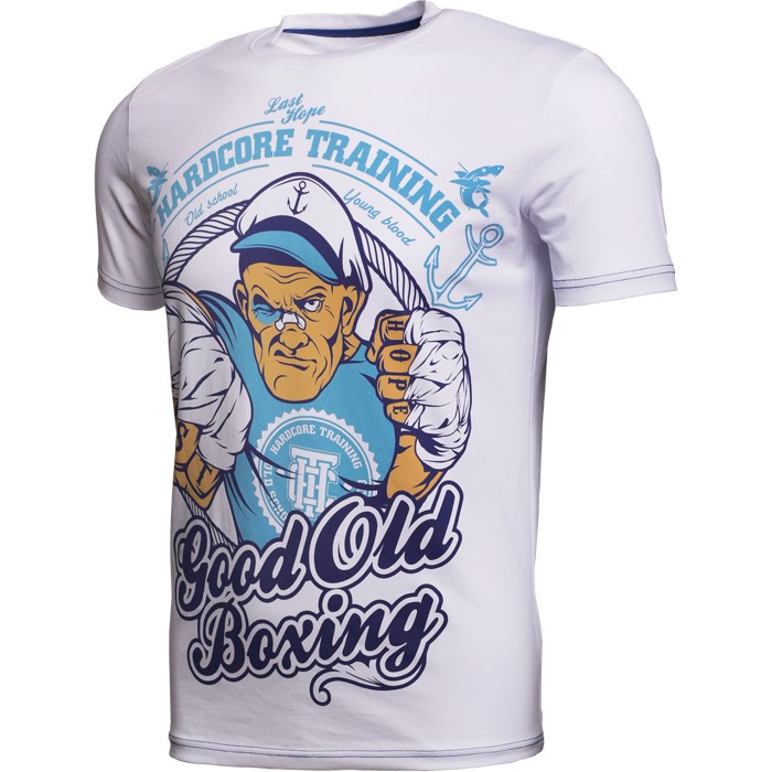 Футболка Hardcore Training Good Old Boxing White — фото
