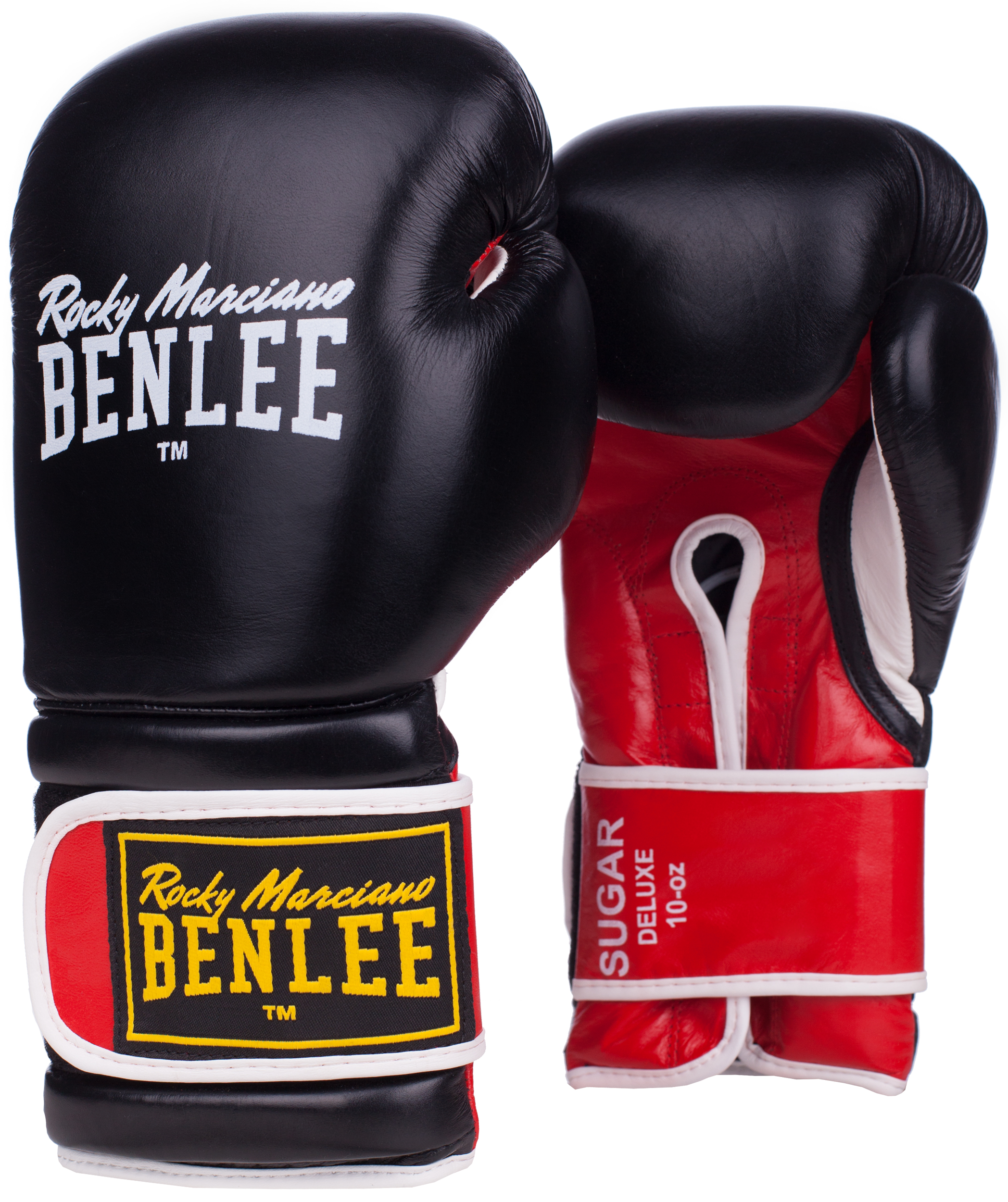  Боксерские перчатки Benlee Sugar Deluxe черные 