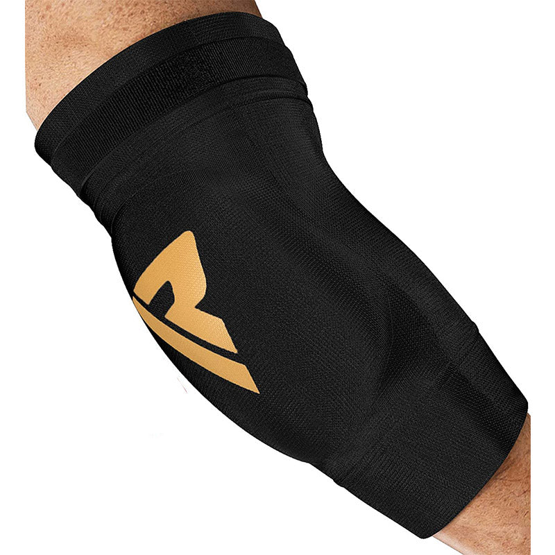  Налокотники RDX Muay Thai OEKO-TEX black gold 