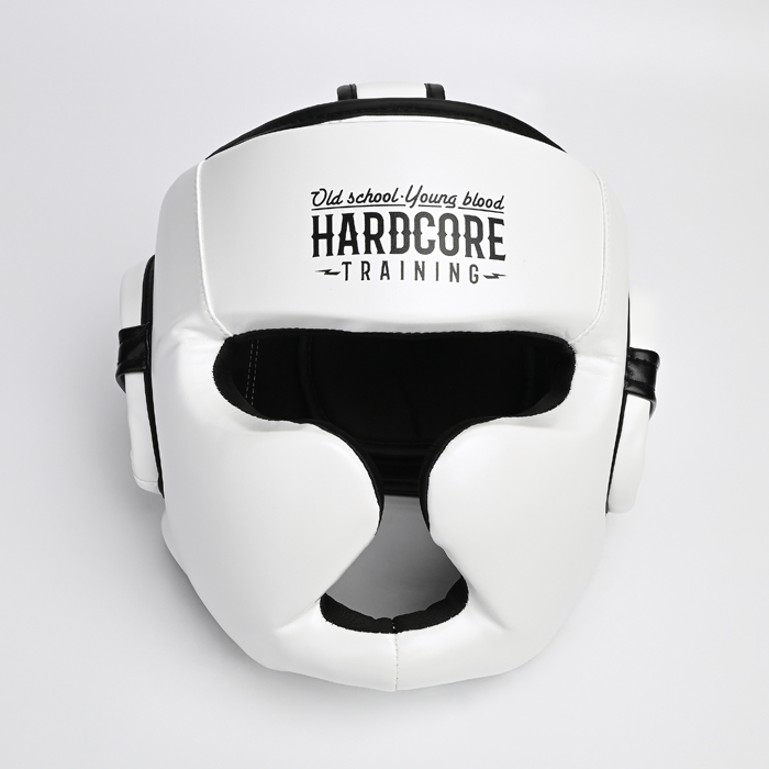  Шлем Hardcore Training Base White 
