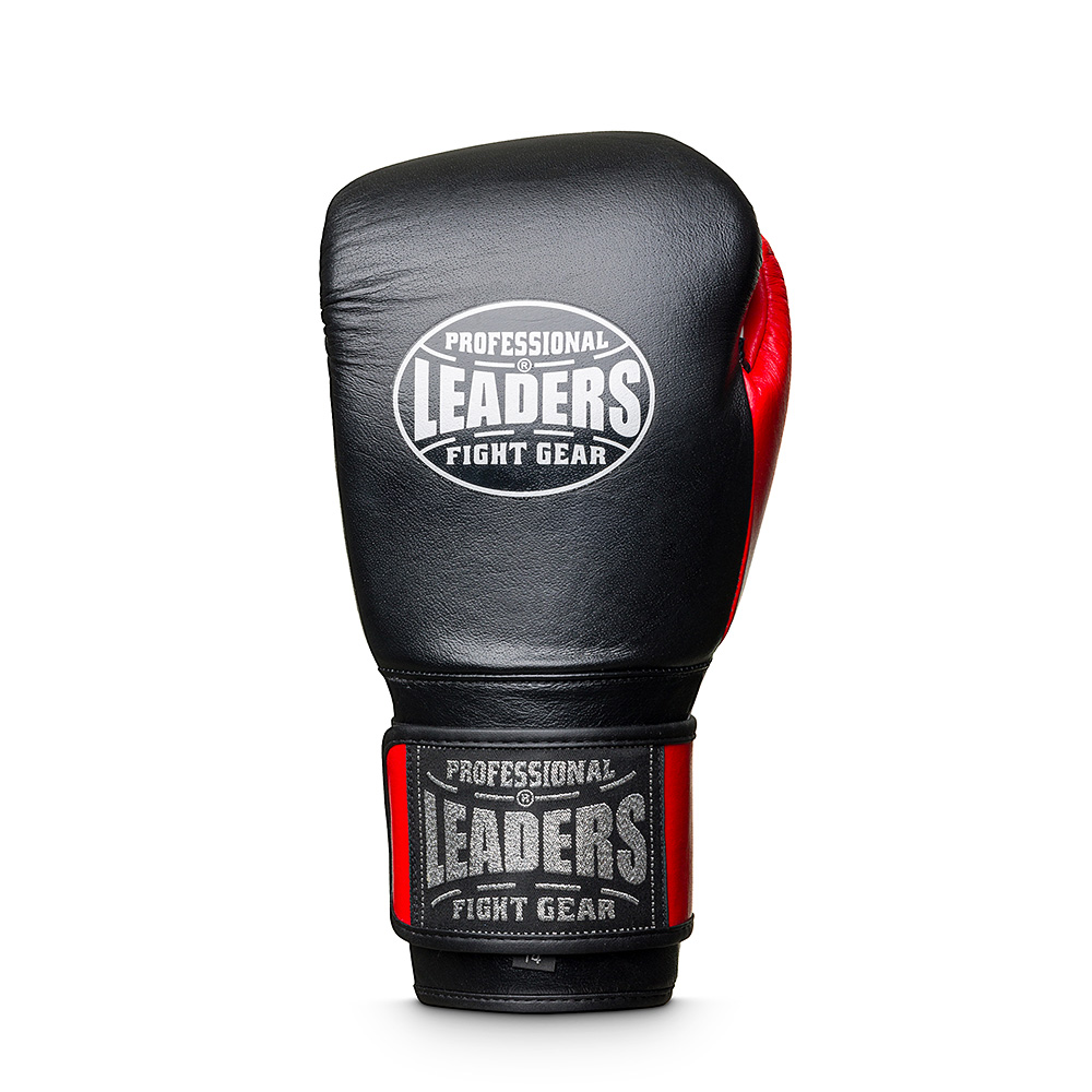  Боксерские перчатки LEADERS Lite Series красные 