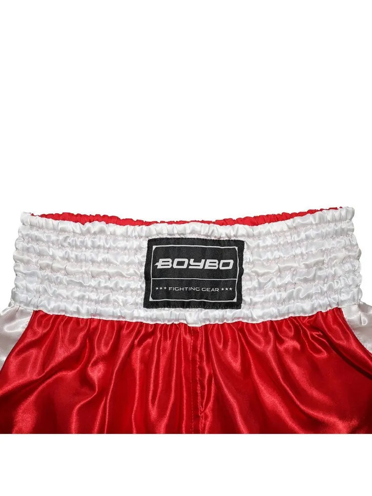  Брюки BoyBo для кикбоксинга красные 