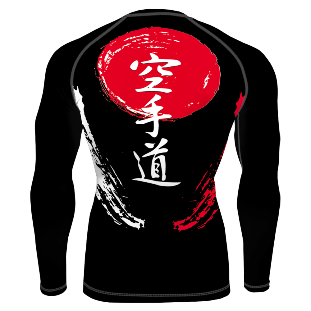  Рашгард 6F Wear Bushido Hajime long sleeve черный 