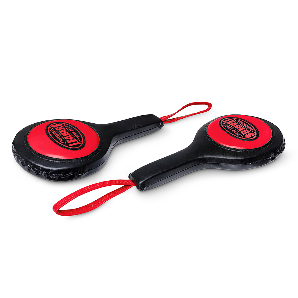  Лапы-ракетки тренерские LEADERS Paddels 3.0 BK/RD 