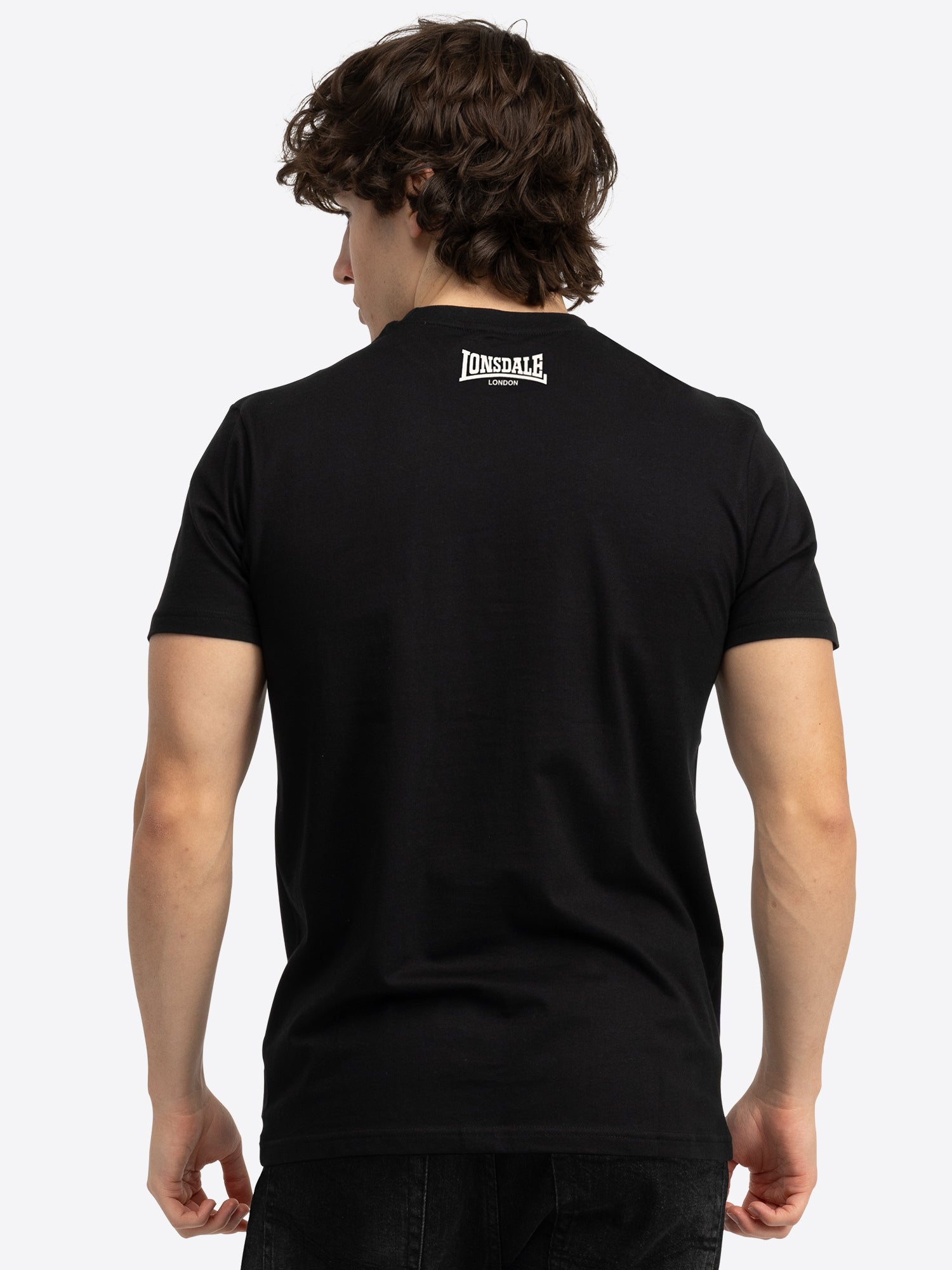  Футболка LONSDALE MINVER черная 