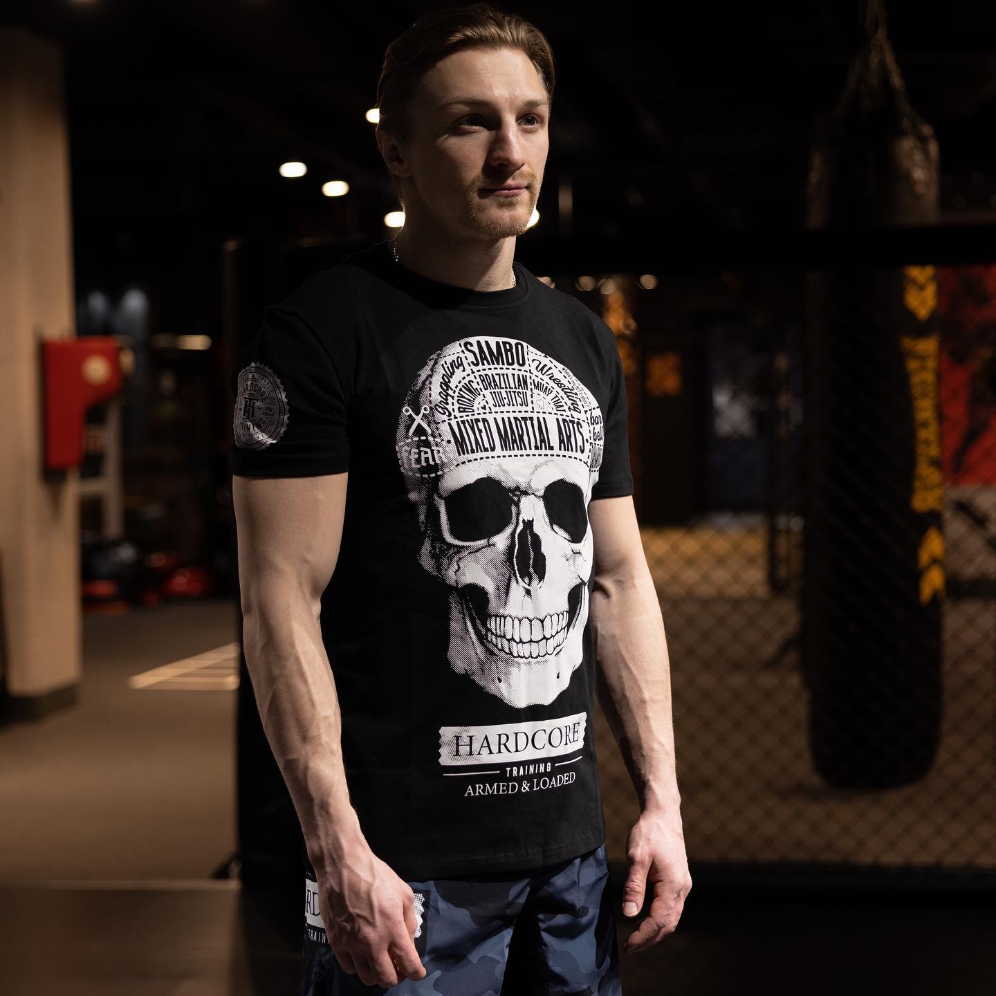 Футболка Hardcore Training Fear Zone Black — фото