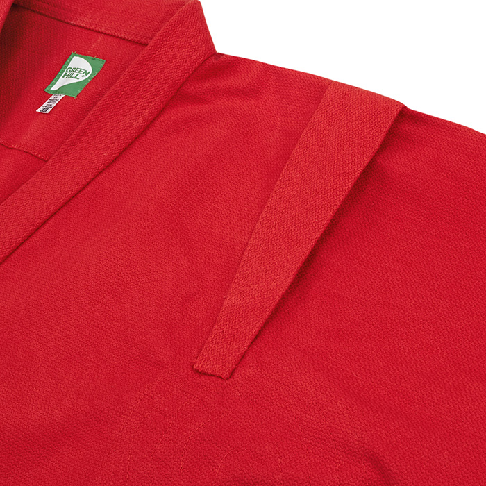   Куртка САМБО GREEN HILL Мастер FIAS Approved красная 