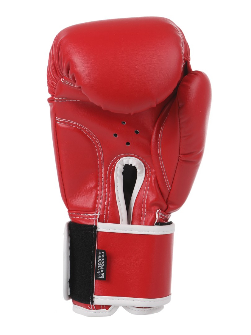  Перчатки боксерские Reyvel КИКБОКСИНГ красные 