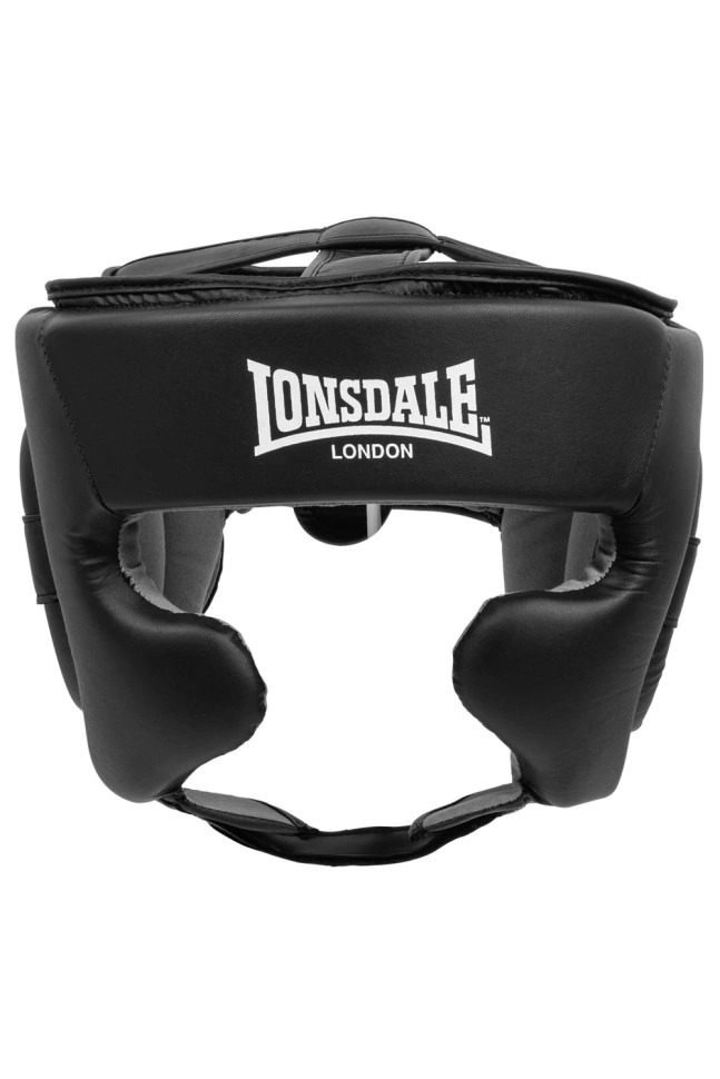  Боксерский шлем Lonsdale Stanford черный 