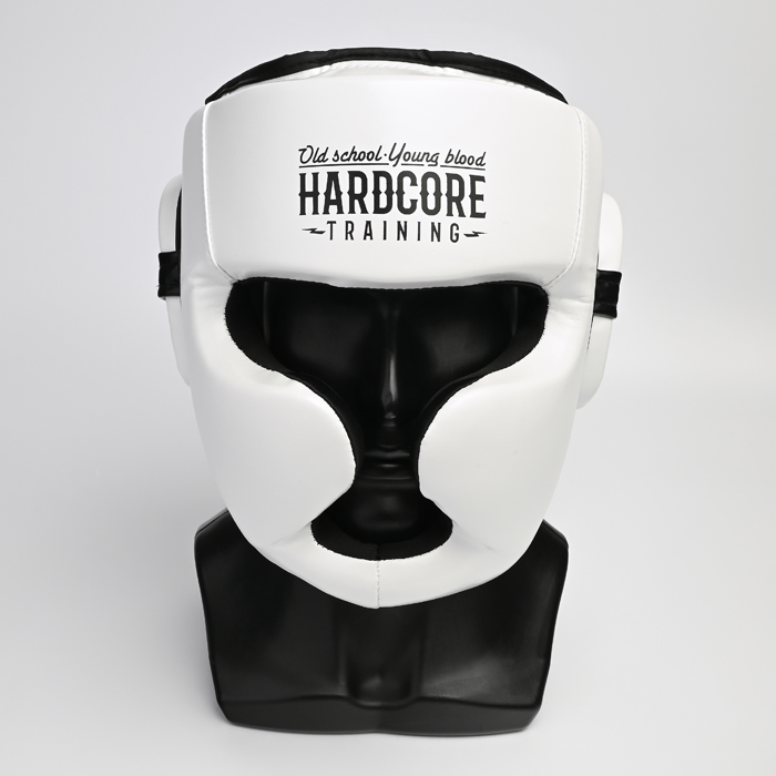  Шлем Hardcore Training Base White 