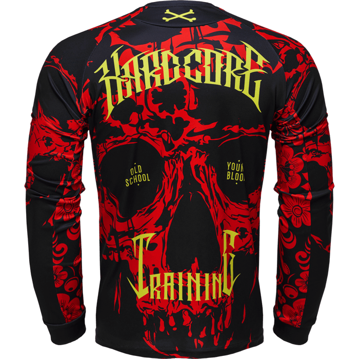  Тренировочный лонгслив Hardcore Training Skull Folk 