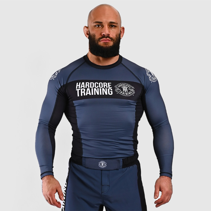  Рашгард Hardcore Training Recruit Grey LS 
