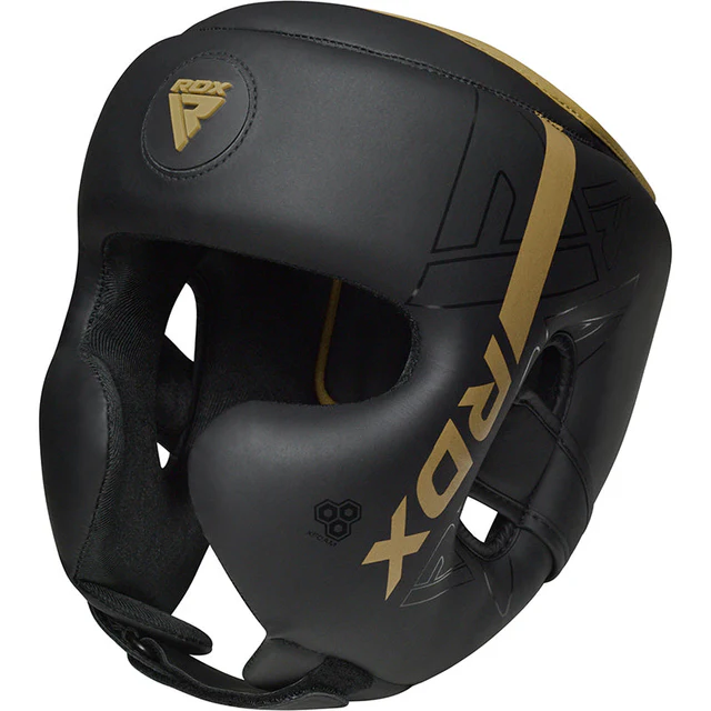  Шлем RDX F6 KARA black gold 