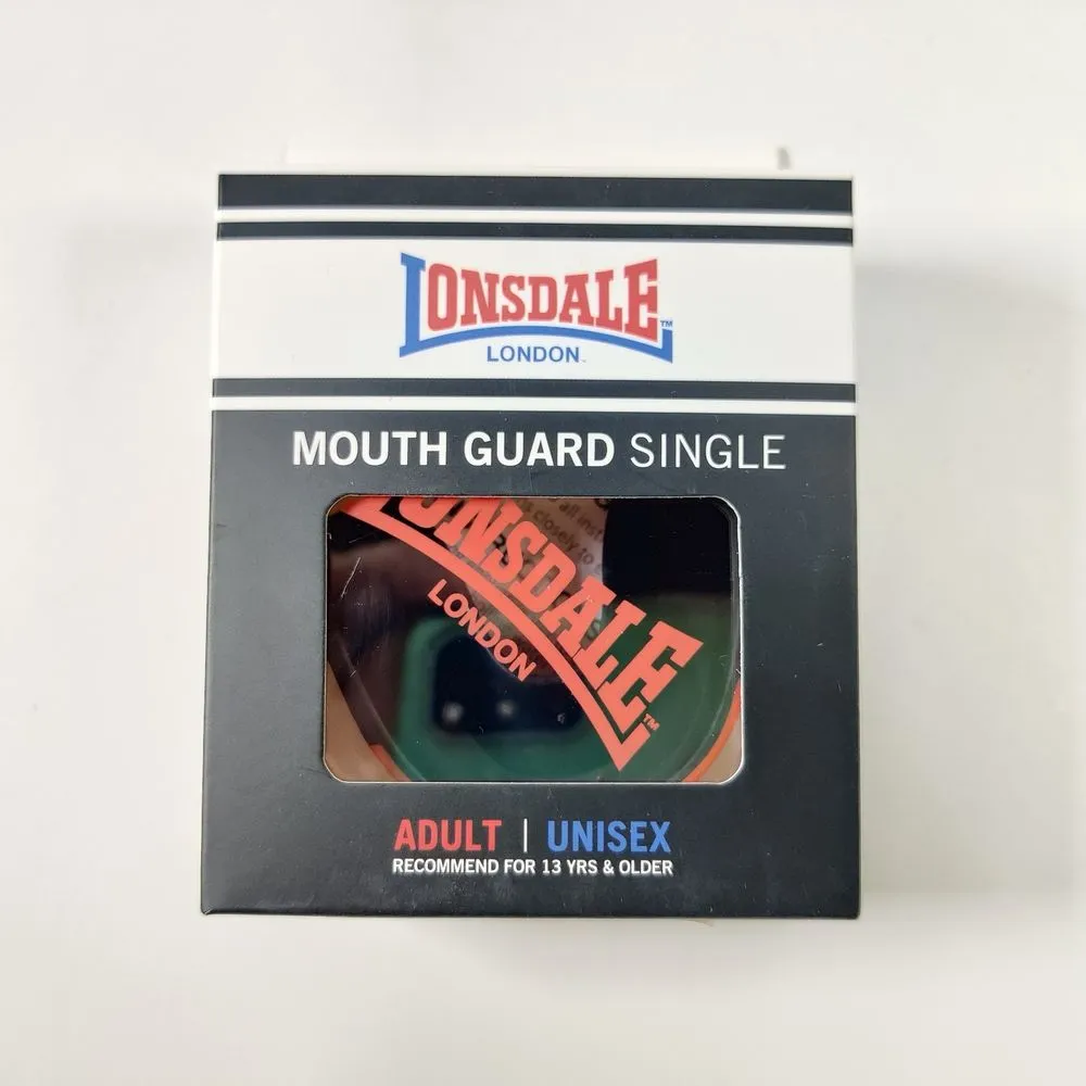  Капа Lonsdale Lion Guard черн/красн 