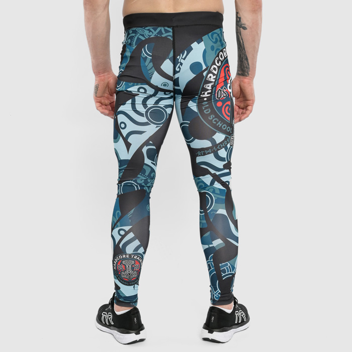  Компрессионные штаны Hardcore Training Nordic Ornament Black/Gray 