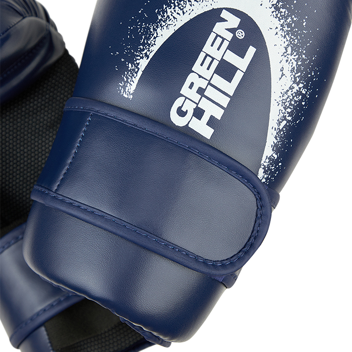  Перчатки GREEN HILL для поинтфайтинга кикбоксинга тхэквондо ITW синие 