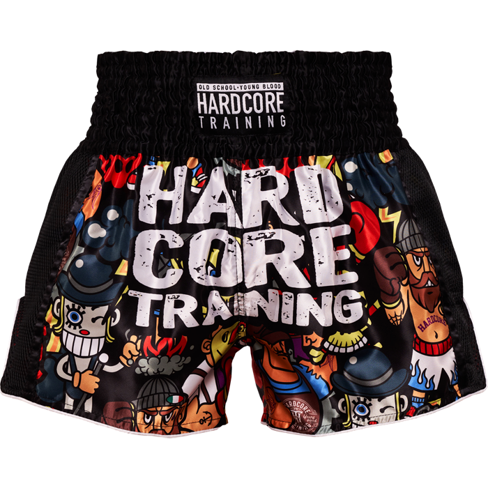  Тайские шорты Hardcore Training Doodles 