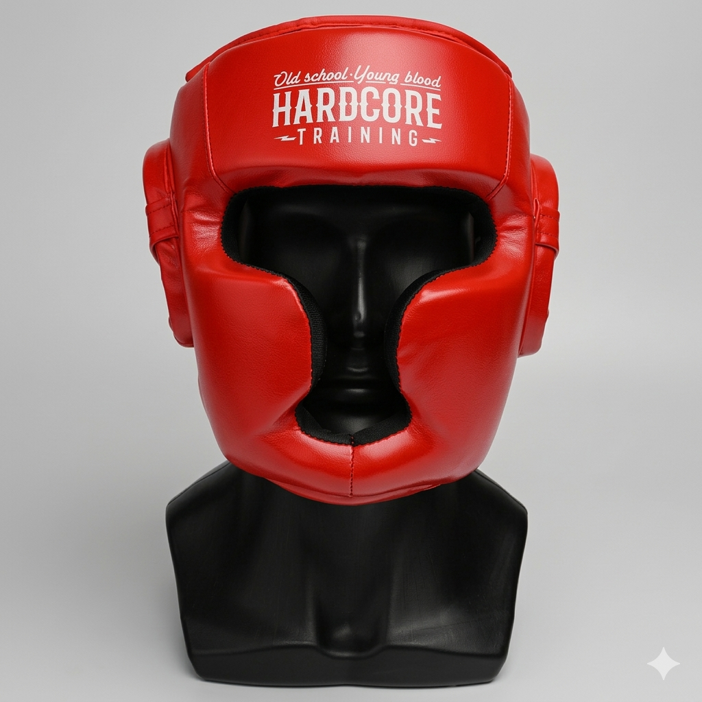  Шлем Hardcore Training Base Red 