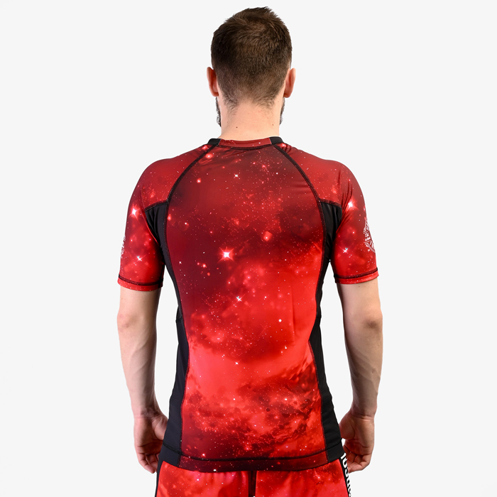  Рашгард Hardcore Training Space Red SS 