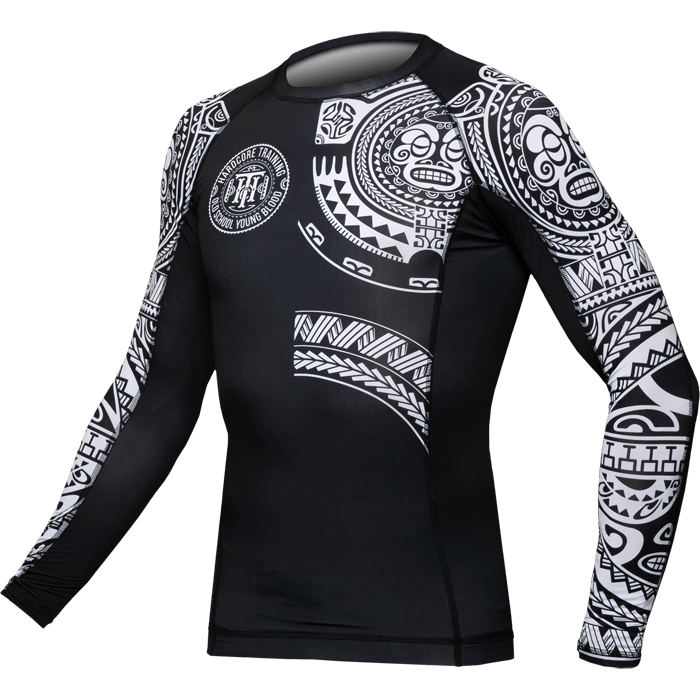  Рашгард Hardcore Training Ta Moko Black 