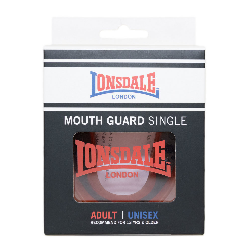  Капа Lonsdale Pro Tek красная 
