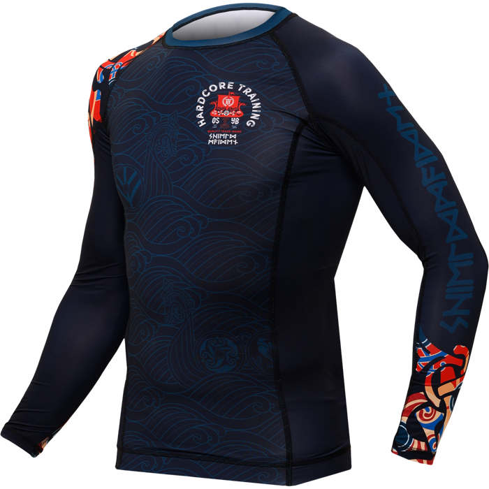  Рашгард Hardcore Training Nordic Pattern Multicolor LS 