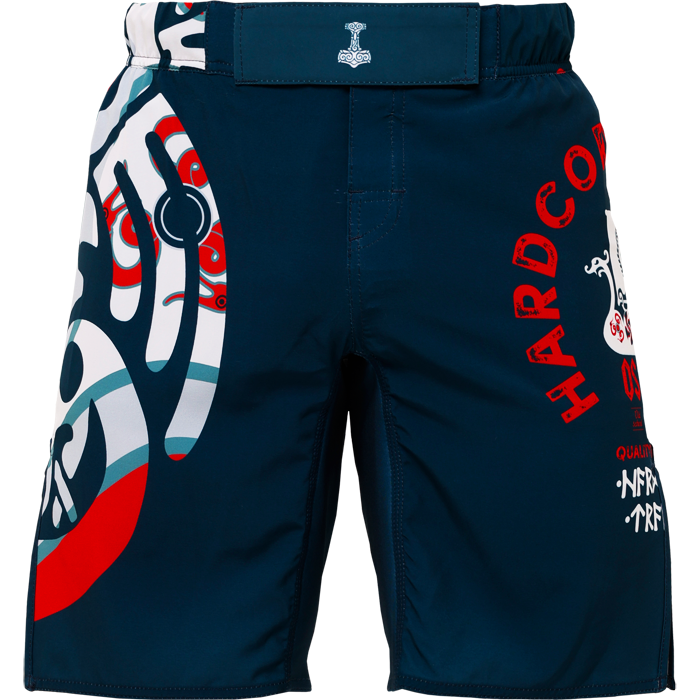  Шорты Hardcore Training Nordic Pattern Blue/White 
