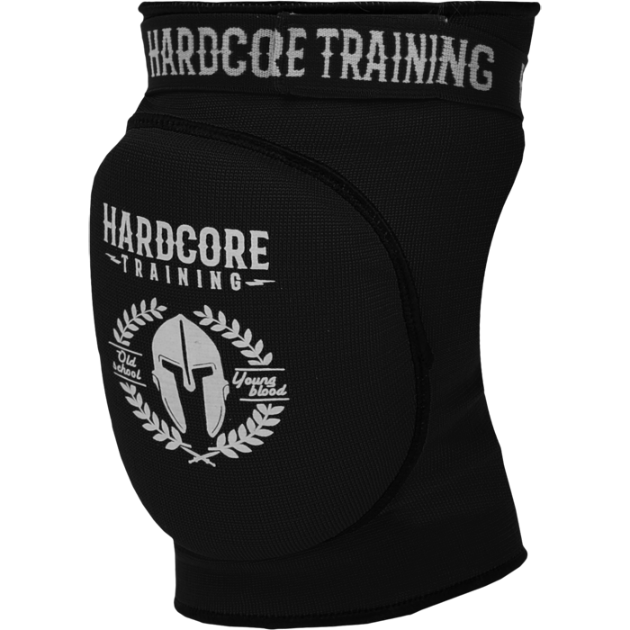  Наколенники Hardcore Training Helmet Black/White 