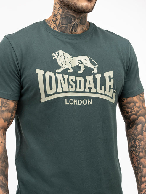  Футболка LONSDALE ST. ERNEY, цвет Green 