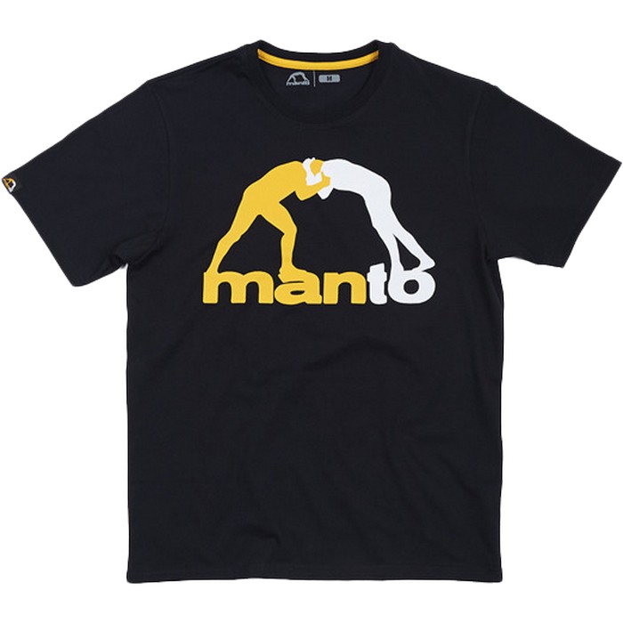  Футболка MANTO logo черная 